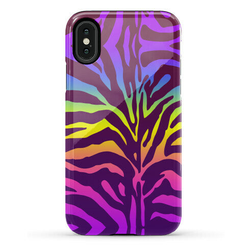 Rainbow Zebra Phone Case